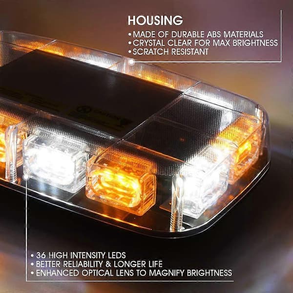 COB 36 LED Panel Dome Lys Lampe Auto Bil Læseplade Interiør Arbejdslamper 12V