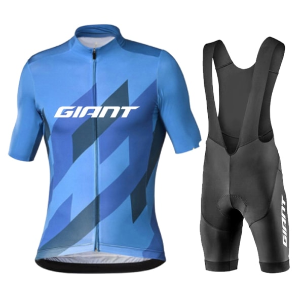 Sykkeltrøyesett 2023 Sommer MTB sykkelklær GIANT Bike Uniform Maillot Ropa Ciclismo Hombre Sykkeldress for menn jersey-1 XS