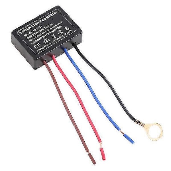 Til Touch Lampe TÆND/SLUK Kontrolmodul til Touch Lysdæmperkontakt Reparationssæt Let at