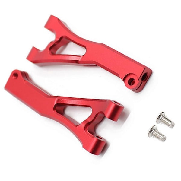 1 Par 1/7 LIMITLESS DIY Leke Øvre Oppheng Arm Simulering RC Bil Crawler Fremre Øvre Vippearm Swing Barn RC Modell Rød