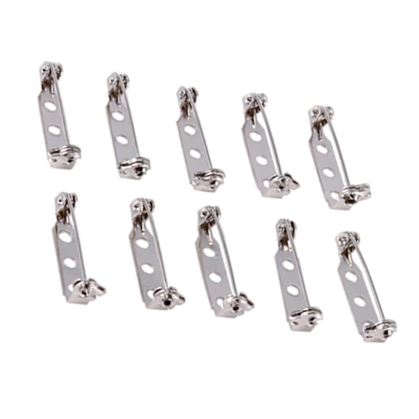 50 stk. 25 mm Bar Pins Broche Sikkerhedslås Rullelås til DIY Håndværk