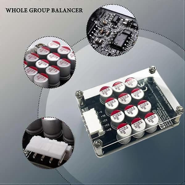 4s 5a Cluster Equalizer Aktiv Bms Board Lithium Batteri Lifepo4 Batteri Equalizer Kondensator (med