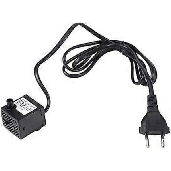 Mini Dränkbar Vattenpump, Liten Tyst Fontänpump för Damm, Akvarium, Fisk Tank, Inomhus/Utomhus Fontän (SM-016)