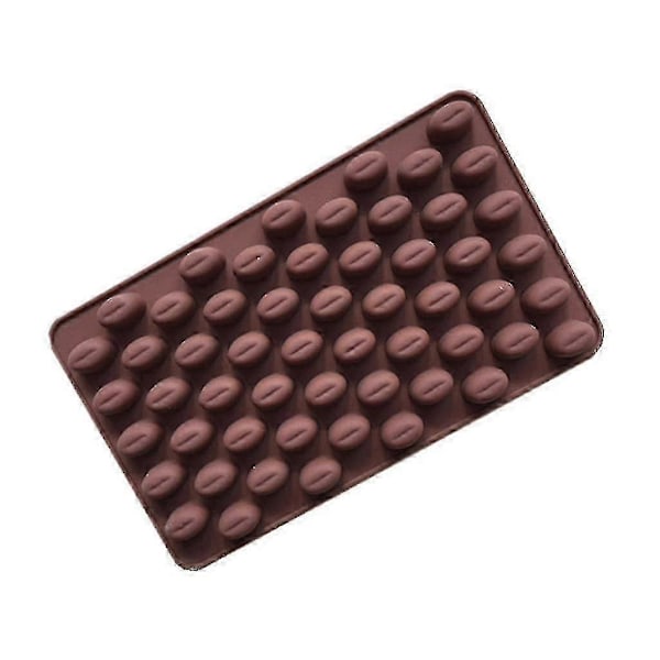 Silikonform Mini Kaffebönor Choklad Godis Form Handgjord Tårta
