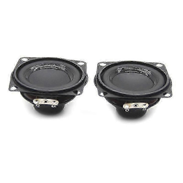 2 stk. Audio Højttaler 4 6w 53mm 2 Tommer Bas Multimedia Højttaler Højttaler Diy Lyd Mini Højttaler The
