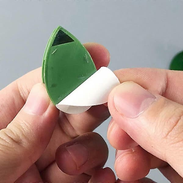10 st Gröna Bladformade Växtrankefästen