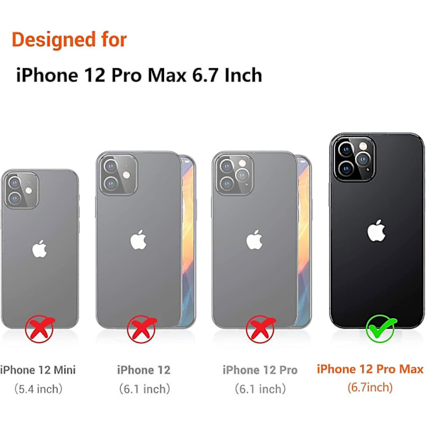 Ubiuo Skal Designat för iPhone 12 Pro Max 6.7 Tum 2020, Kvinnor Klart Färgglatt Moln Estetiskt Färg Himmels Sött Slimmat Mjukt TPU Stötsäkert Stötfångarskydd