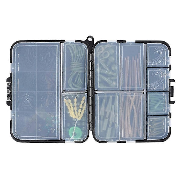 Fisketillbehör Box Tillbehör Kit Set Krokar Lekande Sänken Fisketillbehör Kit