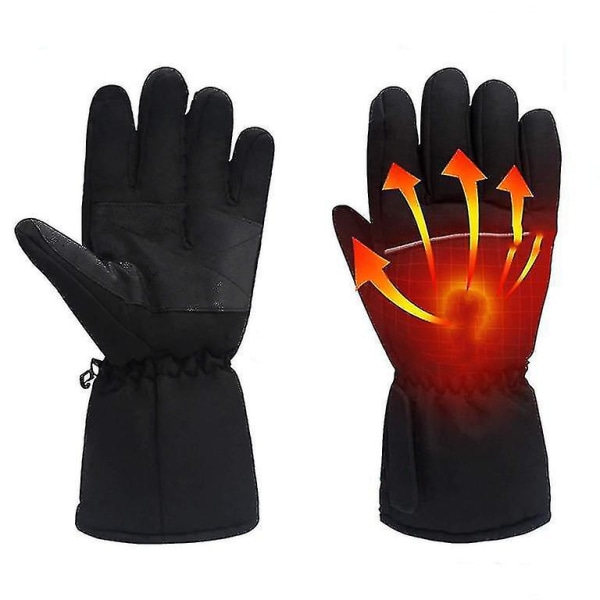 Elektriska uppvärmda handskar Värme thermal handskar Vattentäta pekskärmshandskar