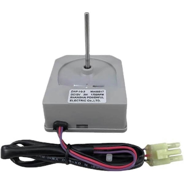 Kylskåps DC Fläkt DC Motor DC12V ZWF-10-3 MA00517 för Kylskåps DC Motor Fläkt Kylskåpsersättning