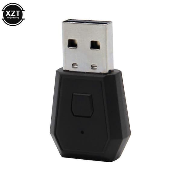 Ny Bluetooth-dongle for PS4 3.5mm Bluetooth 4.0+EDR USB-adapter USB-adapter for PS4 stabil ytelse Bluetooth-headset
