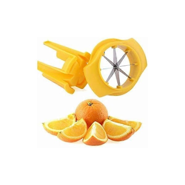 1 Citron- och Limeskärare för Matdekorationer, Drycker, Frukter Apelsinseparator, Slumpmässiga Färger