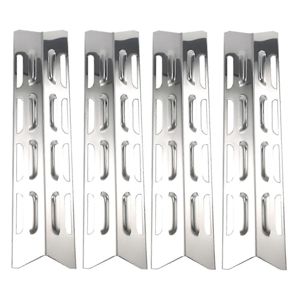 4 stk. varmeplate for , Master Forge, Perfect Flame, varme diffusor i rustfritt stål, reservedel til gassgrill
