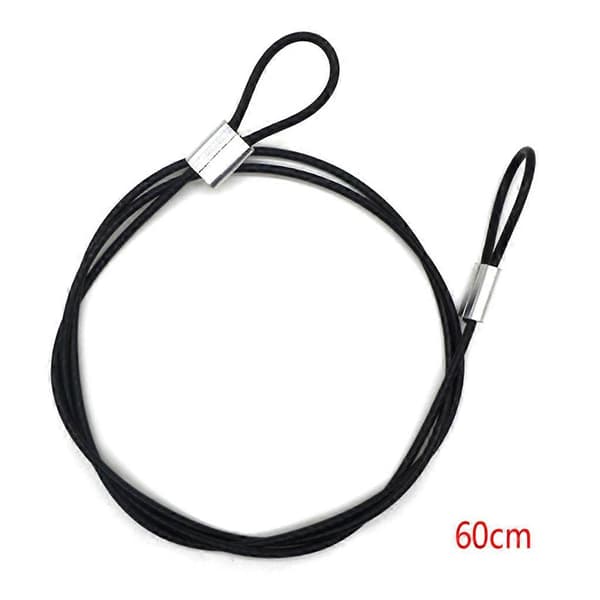 Sikkerhedsstrop Rustfrit Stål Tether Lanyard Håndled Hånd 60cm Til Kamera Ny Andet