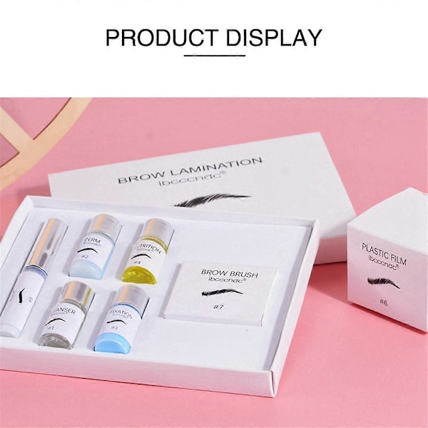 ibcccndc Øjenbrynslaminering Brow Lifting Kit, Brow Lamination Kit
