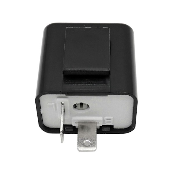 2-benet LED Blinkrelæ 12V Justerbar Frekvens til Motorcykel Blinklys Fix Blinklys Indikator
