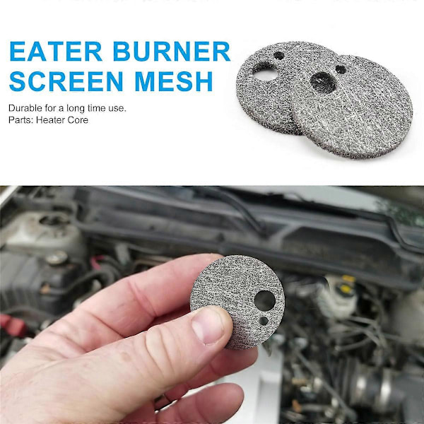 Bilvarmer Brænder Skærm Mesh Parkeringsvarmere Skærm Pad Reservedel 1302799B til Webasto Air T