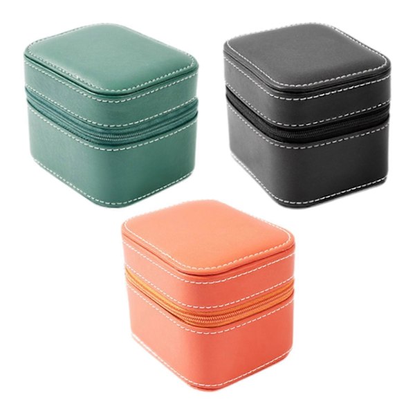 Klockförvaringslåda Armbandsur Fodral Gåva Elegant Klockhållare, Lättviktig med Mjukt Foder Organizer Resefodral