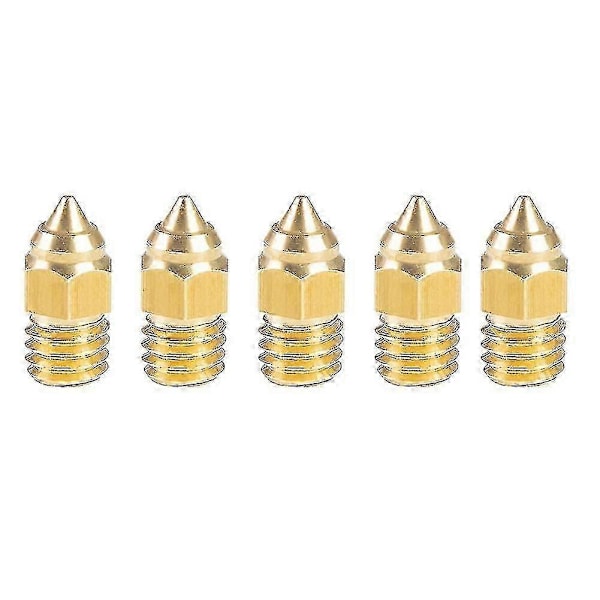 5st Cr-6 Se 0.4mm Munstycke Hotend Munstycken 3D-skrivardelar
