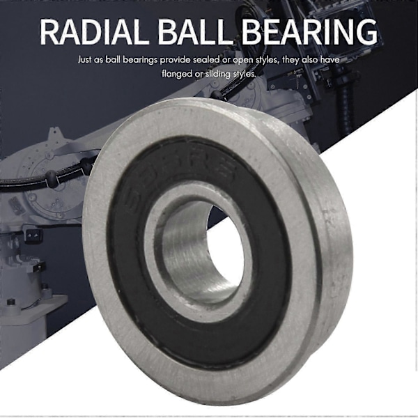 10 kpl F695-Laakeri 5X13X4mm Laippalaakeri Pieni Uurreluistolaakeri F695RS VORON 2/3 3D-tulostimeen