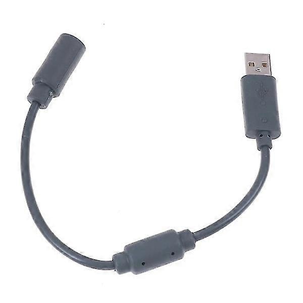 Dongle USB Breakaway Kabeladapter Kabelutskifting for Xbox 360 Trådløs Spillkontroller Forlengelsesadapterlinje