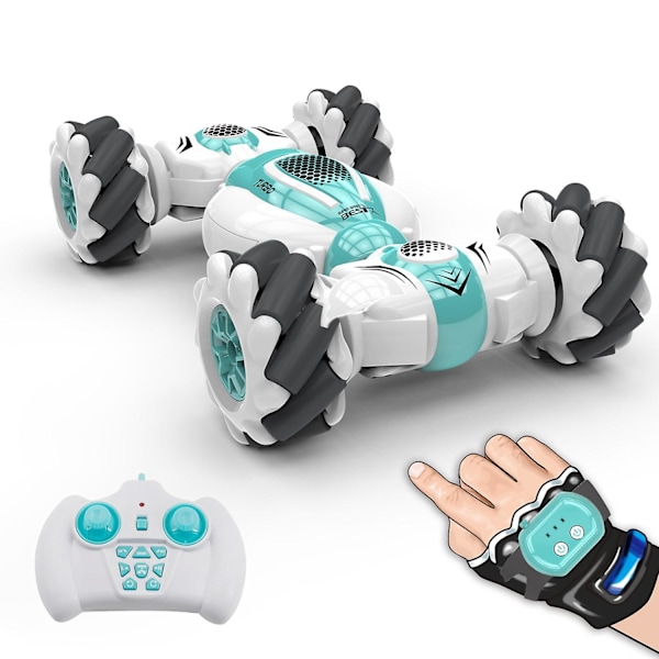 S-012 RC Stuntbil Fjernkontroll Klokke Gest Sensor Deformerbar Elektrisk Leketøy Bil Alle Terreng Spee