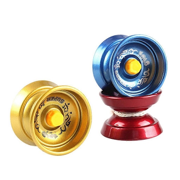 Högkvalitativa Yo-Yos i Legering Original Klassisk Responsiv Bländande Yo-Yo för Barn