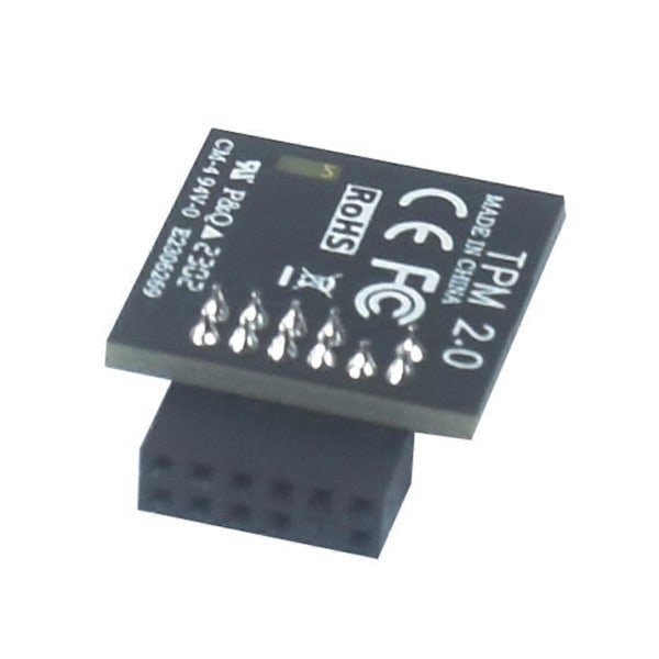 TPM 2.0 Krypteringssikkerhedsmodul TPM MS-44462-SPI 12 Pin SPI TPM2.0 Sikkerhedsmodul til Motherboa