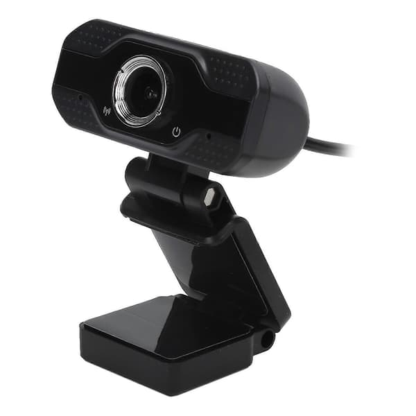 1080P Webkamera Full HD Webkamera med Støyreduserende Mikrofon Multifunksjonell Base