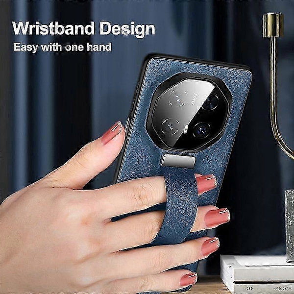PC Hybrid PU Tekstur Deksel For Huawei Mate 70 RS Ultimate