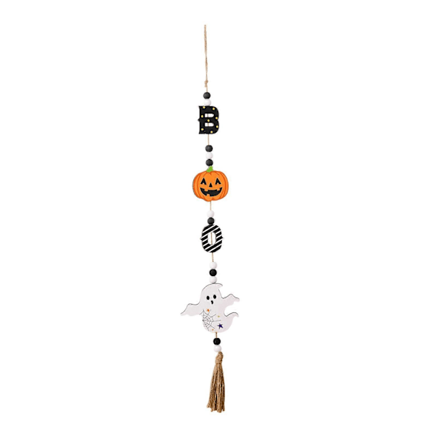 Halloween-koriste riipus puinen roikkuva kyltti juhlatunnelmaan Halloween-juhliin roikkuva riipus takkaan kummitustaloon sisä- ja ulkokäyttöön