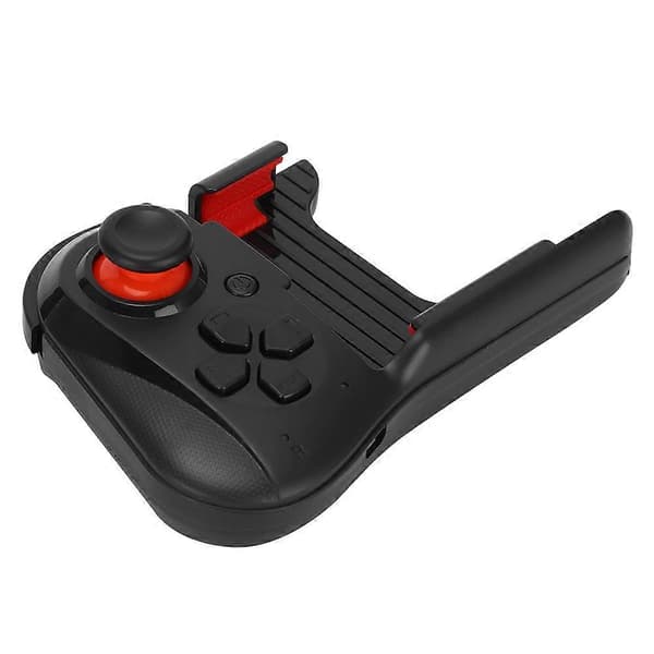 ABS Bærbar Enhånds Trådløs Bluetooth Spilcontroller Gamepad Joystick til Android/IOS Sort