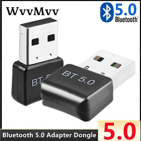 Mini USB trådløs Bluetooth BT 5.0 Adapter Modtager Dongle Høj Hastighed Transmitter trådløs USB Adapter Til PC Computer Laptop