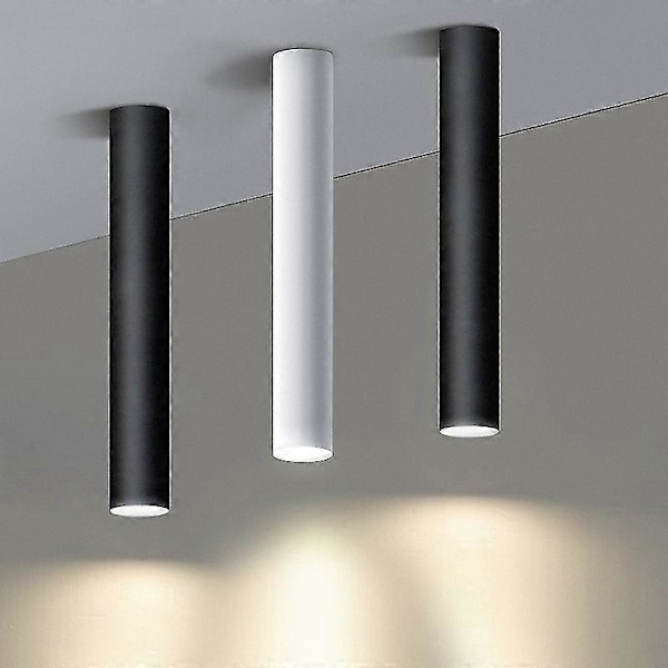 Dæmpbar Lang Rør Overflademonteret Downlight 7w 12w Moderne LED Loftlampe Spotlys Indendørs Stue Køkken Butik Kontor