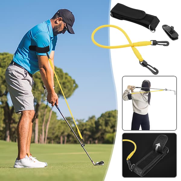 Golf Swing Release Trainer för Män och Kvinnor - Elastiskt Träningsrep för Svingstyrka - Golfundervisningsövningsutrustning Hao
