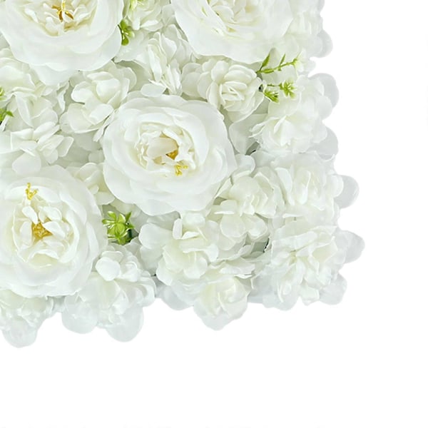 Konstgjord Blomsterväggpanel Fotobakgrund DIY Alla Hjärtans Dag Dekorationer för Hemfest Evenemang Scendekor