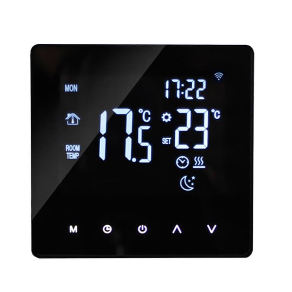 WiFi Smart Termostat Temperaturregulator til Vandvarme LCD Display Touch Screen Ugeprogram