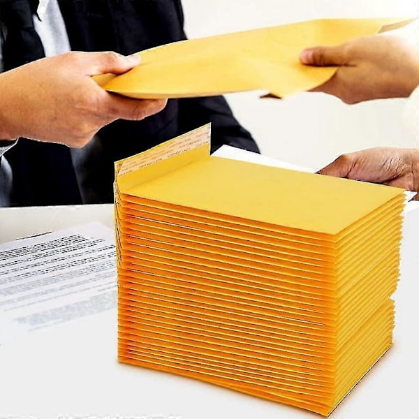 Kraft Boblekonvolutter, 10x12 tommer 25-pakning Forsendelseskonvolutter