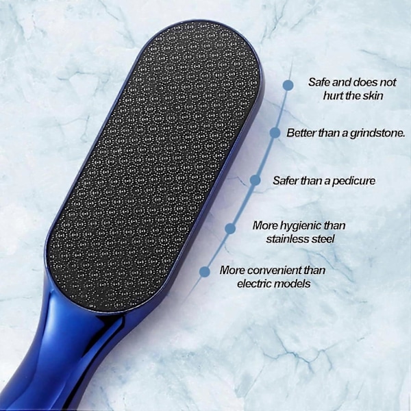 Veinsgrain Jalkaraspit, Veins Grain Jalkaraspit, Nano-lasinen Jalkaraspit Liukumattomalla Ergonomisella Kahvalla, Ammattimaiset Jalkojenhoitovälineet, Nano-lasinen Jalkaraspit C
