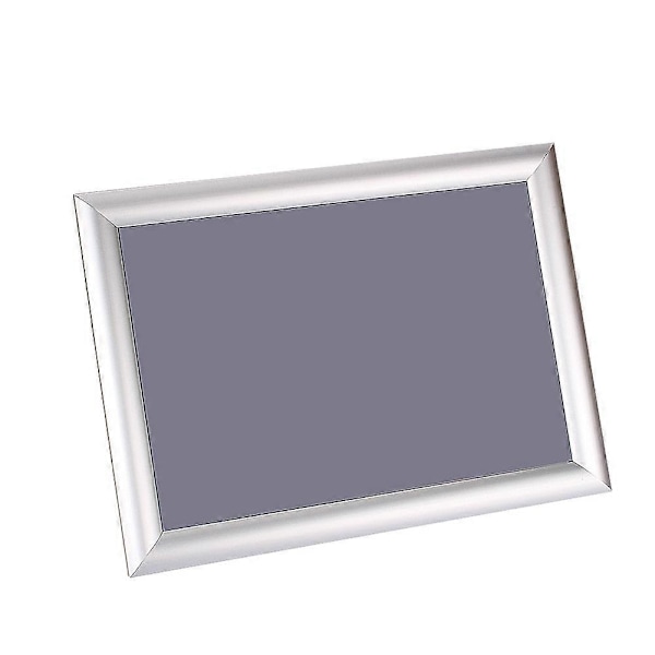 A4 Aluminium Snap Bilderamme Plakat Holdere Klips Display Vegg Oppslagstavle Skilt