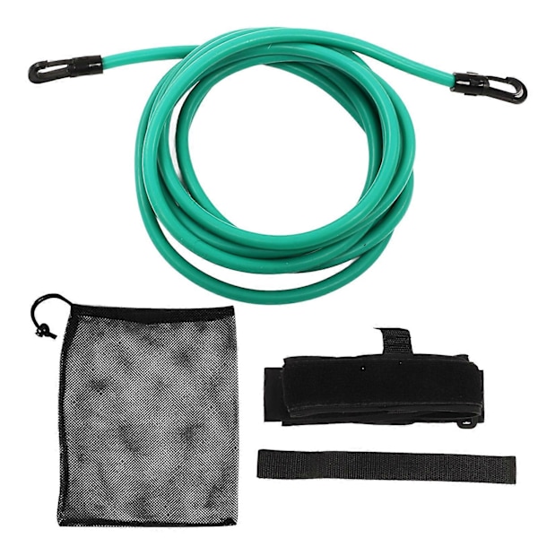 Elastiskt Motstånds Swim Tether Set 6mm/10mm 4m för Styrketräning och Stationär Simning