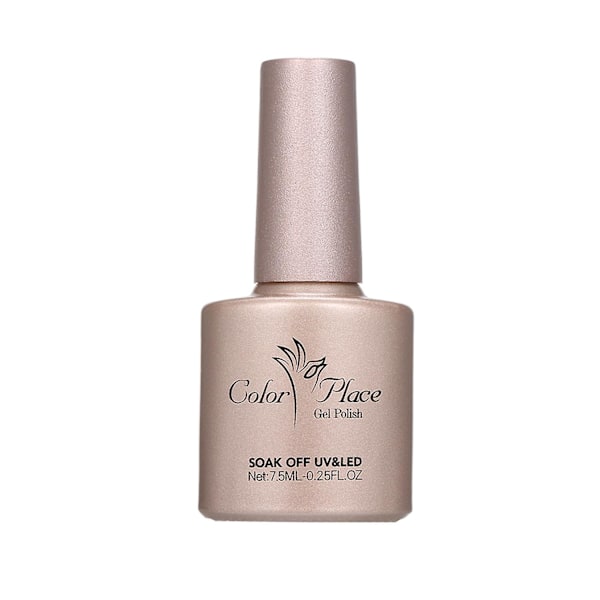 6-pack Gel Nagellack Set Baslack Topplack Fyra Färger Långvarigt Nagellack