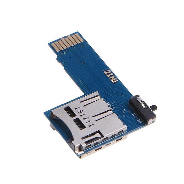 Dual TF SD Hukommelseskort Lager Adapter Board Dual System Shield Modul 2i1