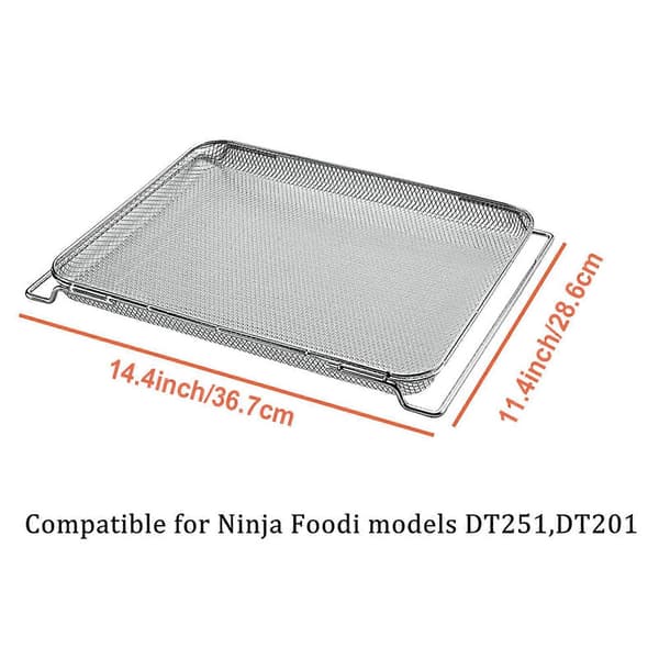 Ovn Grill Net Multipurpose Grill Net Kurv til DT251 DT201 Ovntilbehør
