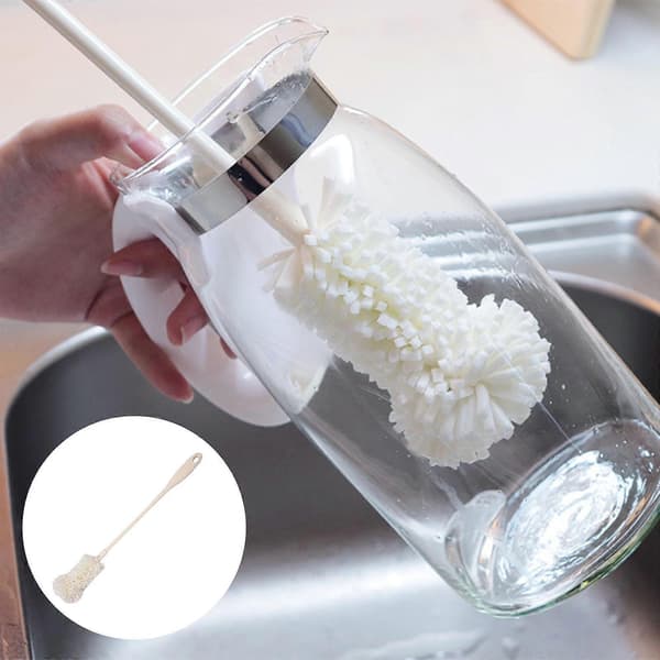 Sienikuppiharja Puhdistaa Pohjan Keittiötarvikkeet Pullonpuhdistustyökalut