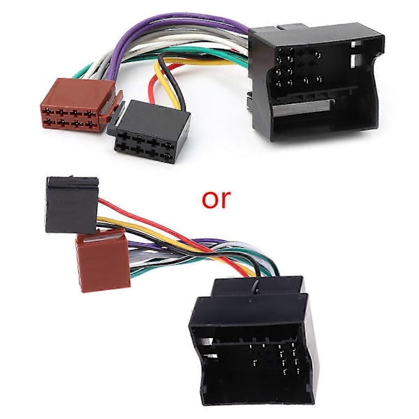 Bil Stereo Radio ISO Ledning Kabel Ledningsnett Adapter For 207 307 407