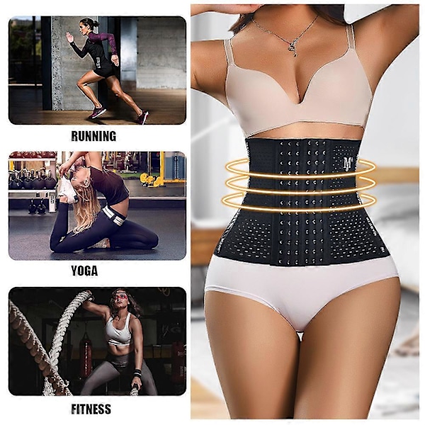 MISTHIN Dame Bælte Top Korset Til Slankning Vægttab Reduktionsgørdel Taljetræner Mavekontrol Body Shaper