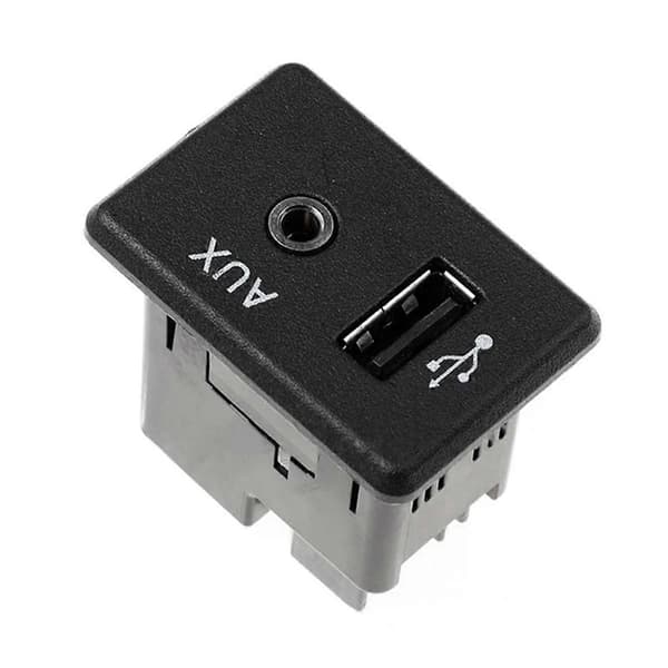 USB+AUX Dual Interface Module Auxiliary Audio Plug Charge USB-port 795405024 28023-5AA0A for Tiida