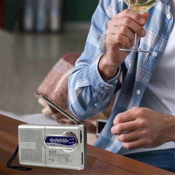 Bærbar AM/FM Radio BC-R119 Best Mottak, Ideell for Nødsituasjoner