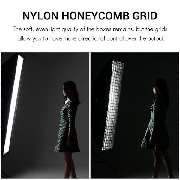 Fotografering Honeycomb Grid for 50*70cm / 20*28inch Paraply Softbox Studio Strobe Paraply Softbox